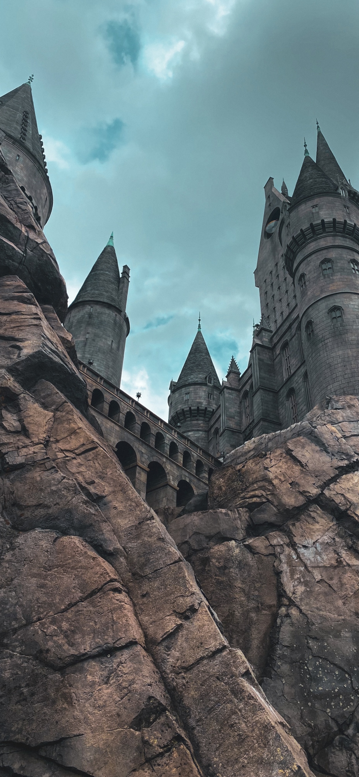 Hogwarts, 哈利*波特, 魔法世界, 斯莱特林的房子, 里程碑 壁纸 1242x2688 允许