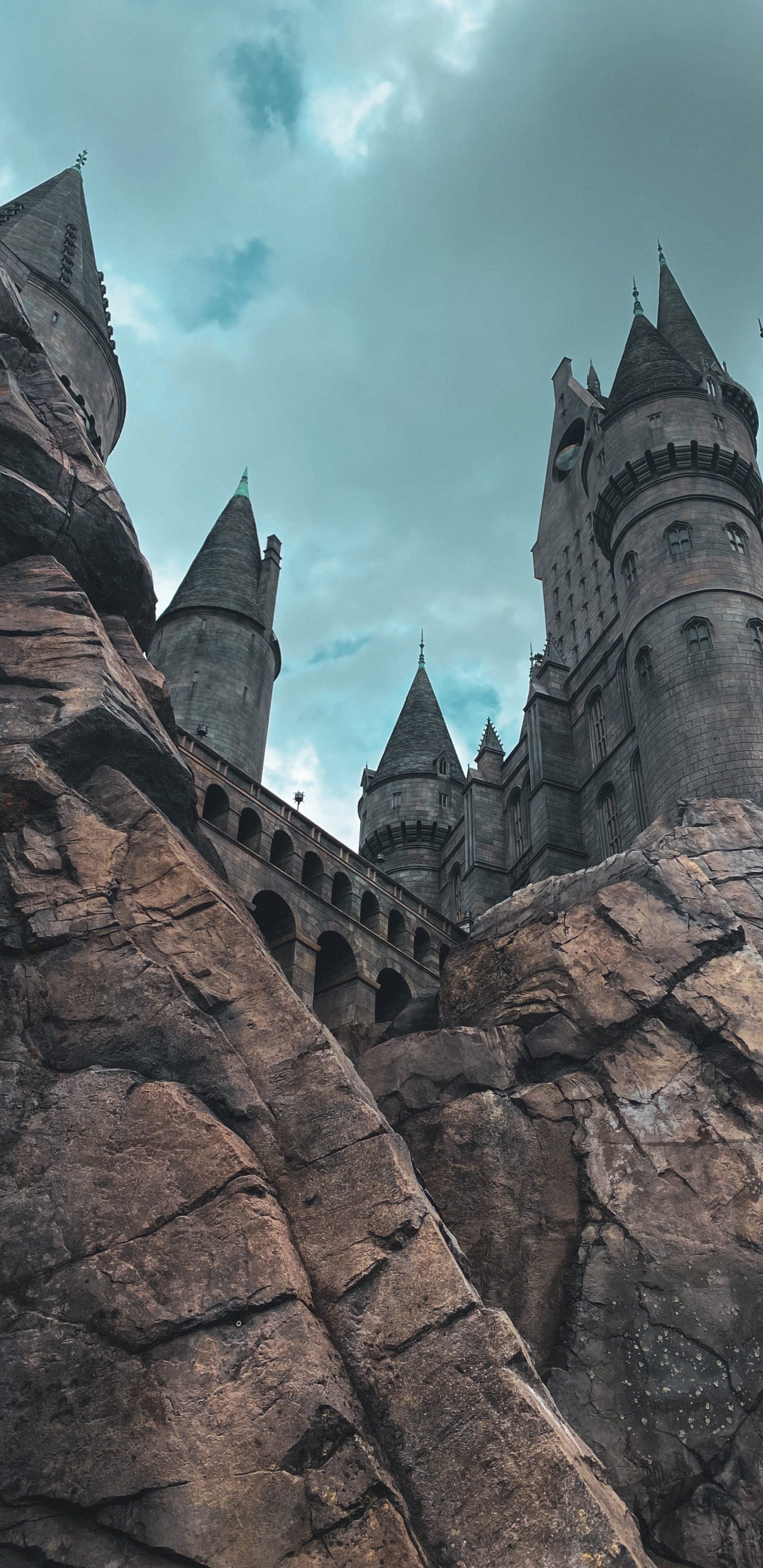 Hogwarts, 哈利*波特, 魔法世界, 斯莱特林的房子, 里程碑 壁纸 1440x2960 允许