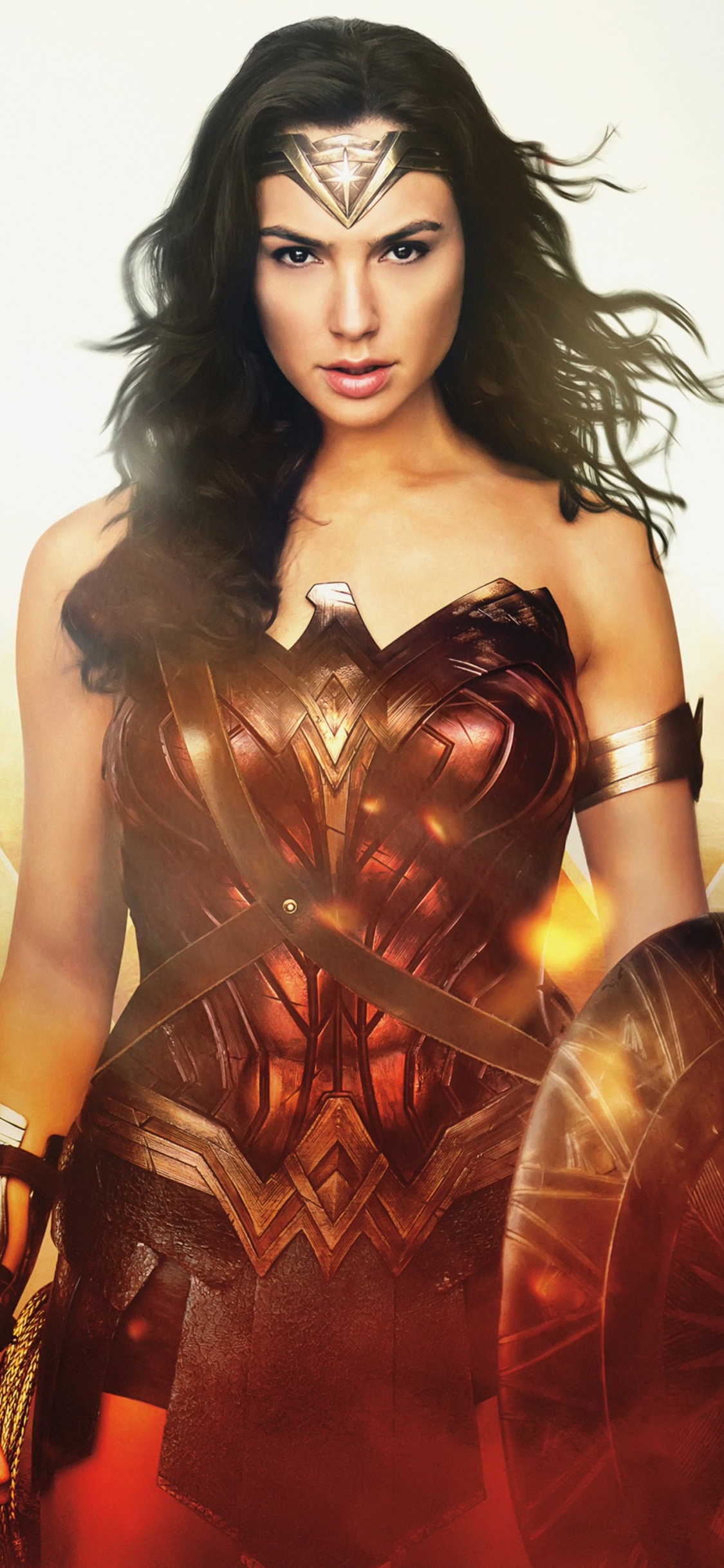 Gal Gadot, la Mujer Maravilla, dc Comics, Arte, Látex. Wallpaper in 1125x2436 Resolution