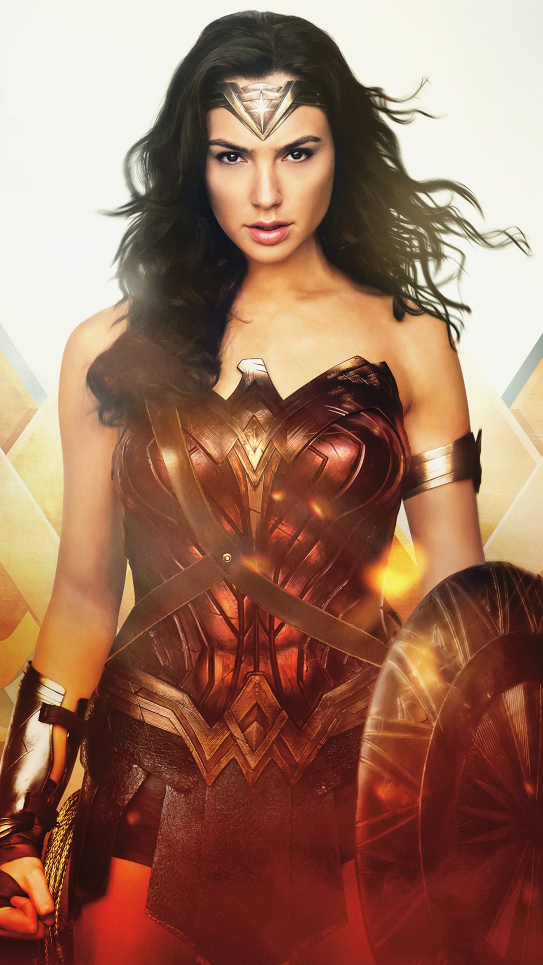 Gal Gadot, Wonder Woman, dc Comics, Art, Latex. Wallpaper in 1080x1920 Resolution