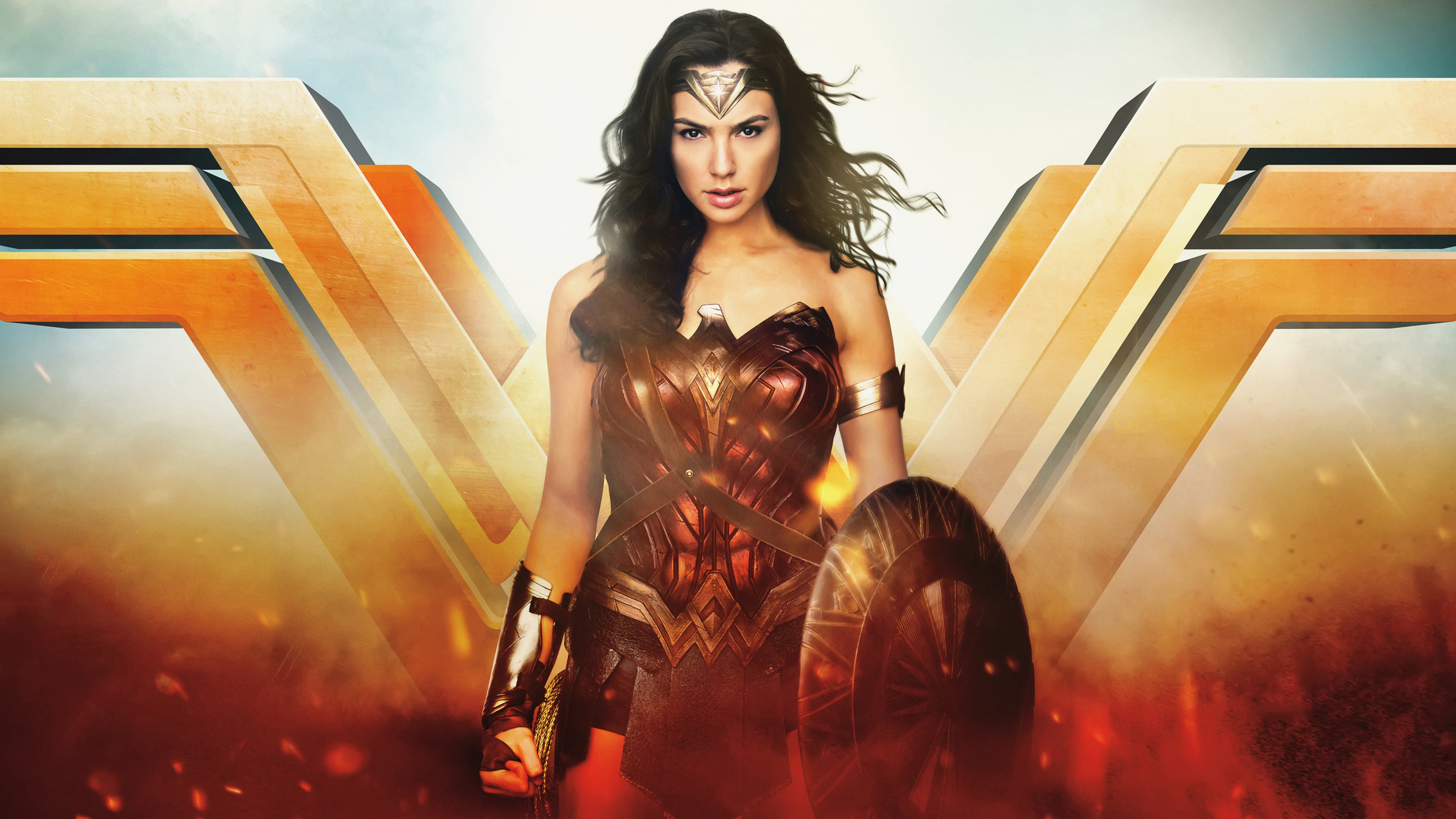 Gal Gadot, Wonder Woman, dc Comics, Kunst, Latex. Wallpaper in 3840x2160 Resolution