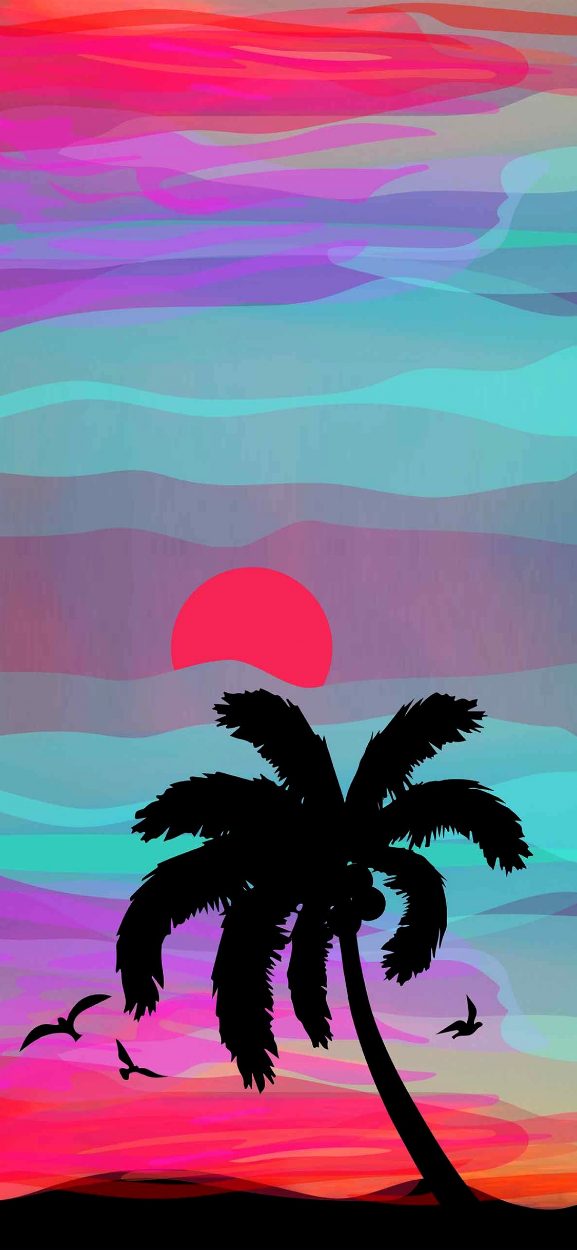 Artes Visuales, Luz, Azure, Verde, Naturaleza. Wallpaper in 1125x2436 Resolution