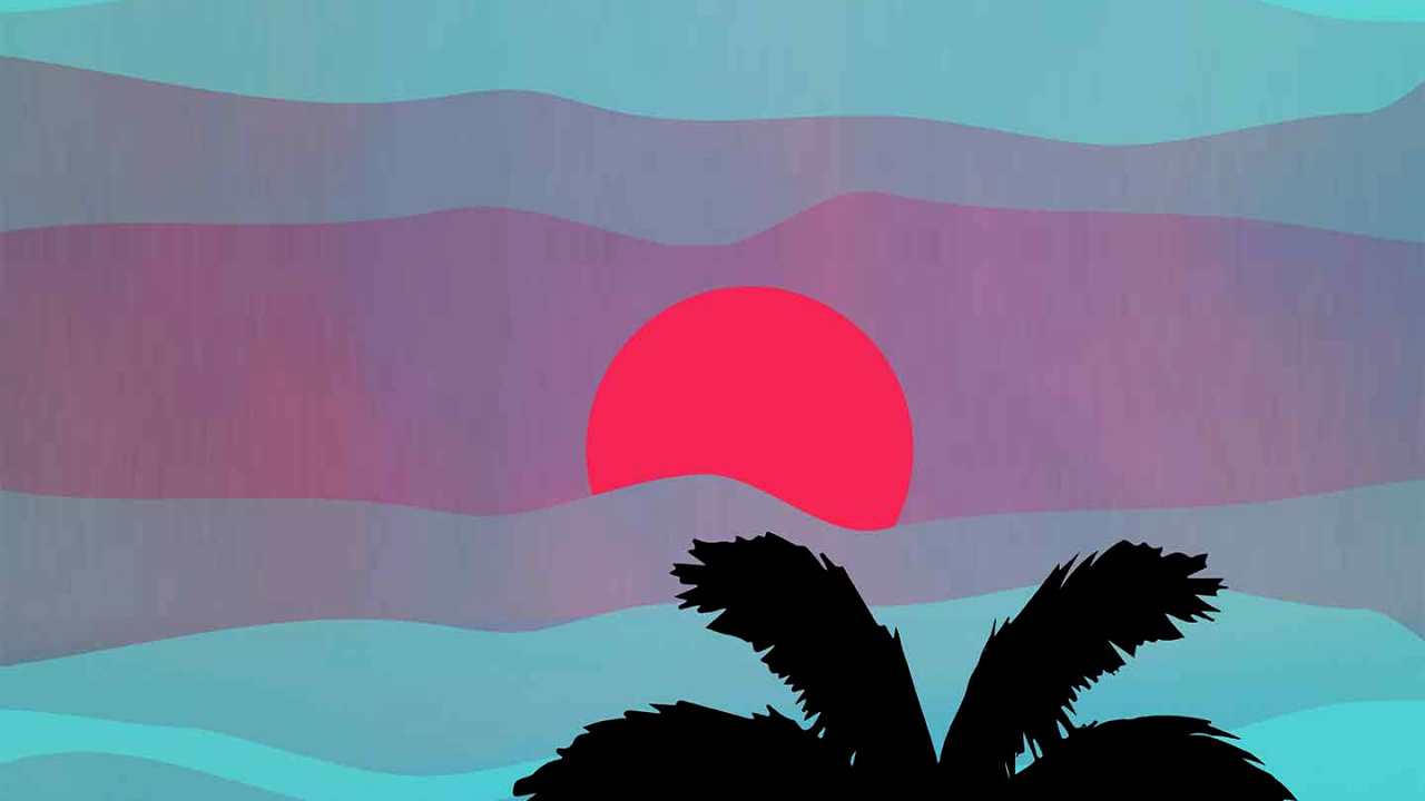 Visual Arts, Light, Azure, Green, Nature. Wallpaper in 1280x720 Resolution