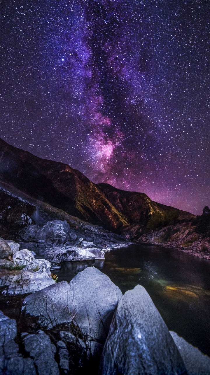 气氛, 光, 性质, 自然景观, 紫色的 壁纸 720x1280 允许