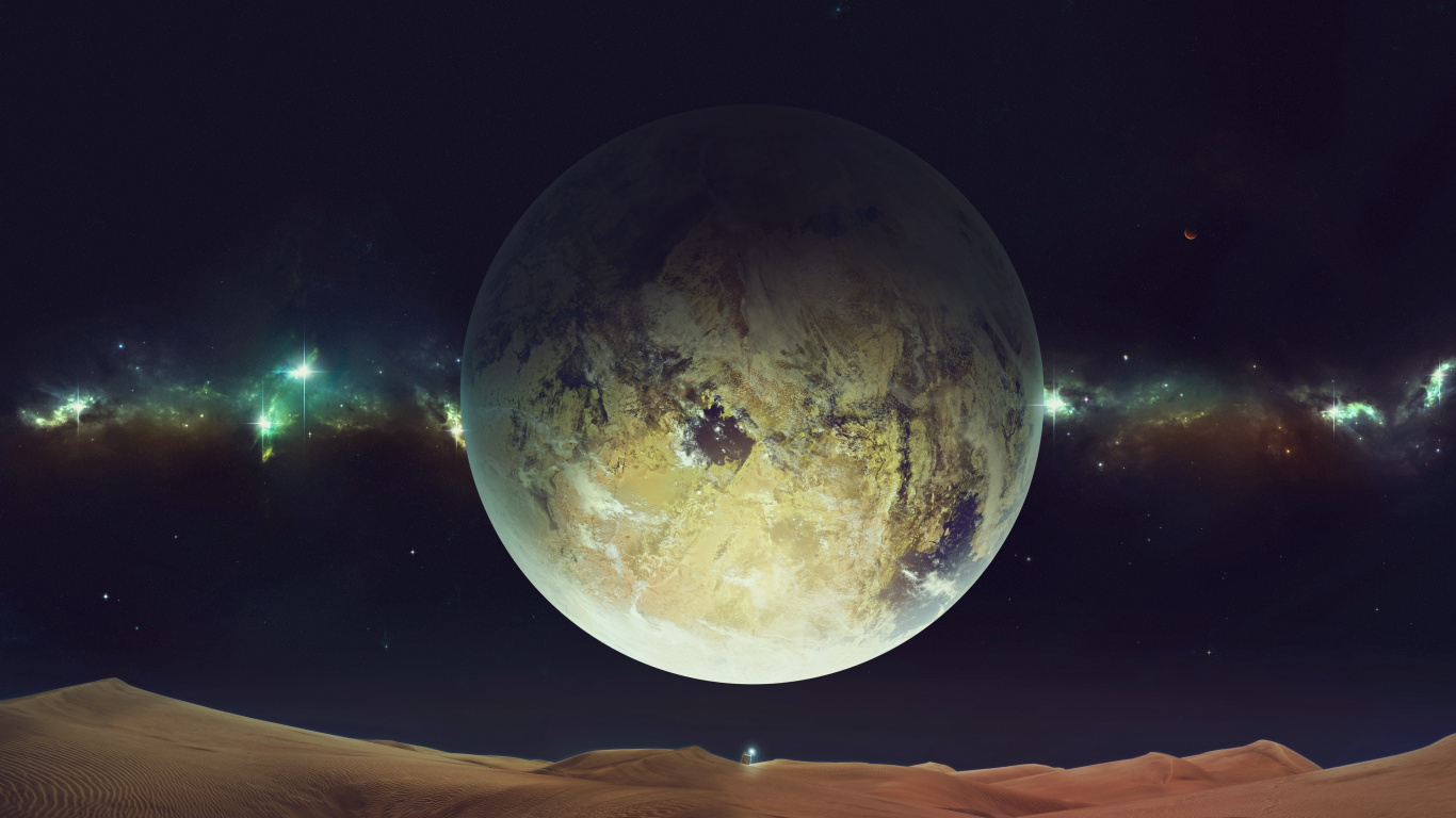 Atmosphere, World, Moon, Astronomical Object, Science. Wallpaper in 1366x768 Resolution