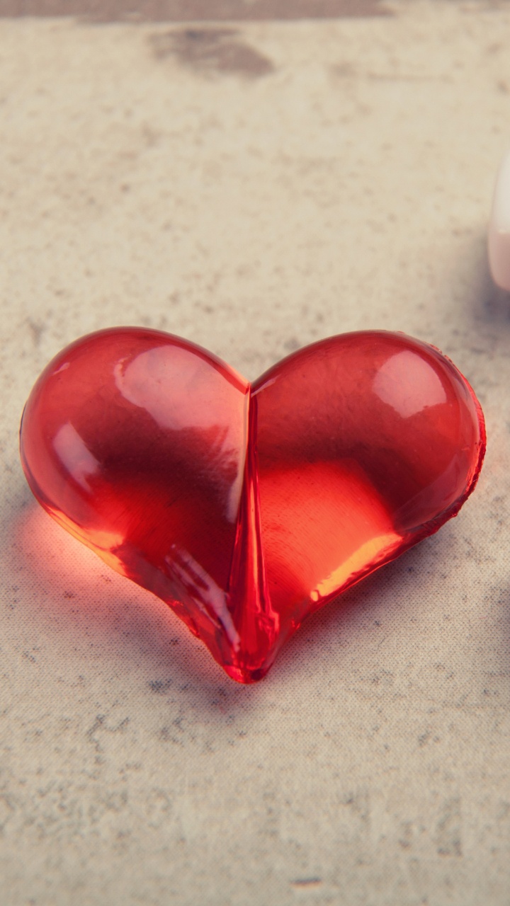 Dés Rouges et Blancs Sur Textile Blanc. Wallpaper in 720x1280 Resolution