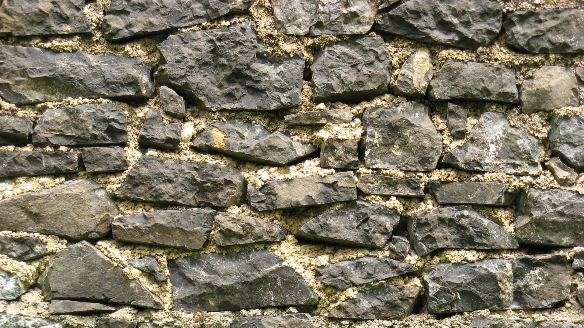 Pared de Ladrillo Gris y Negro. Wallpaper in 1920x1080 Resolution