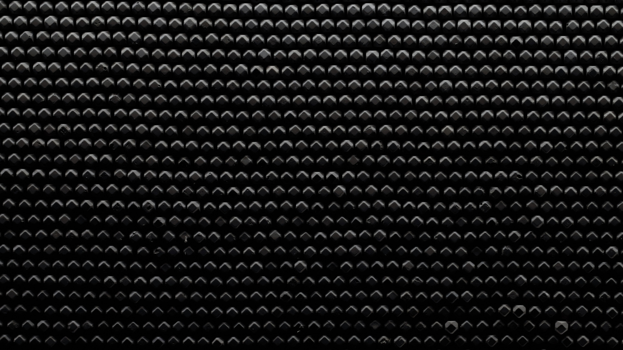 Schwarz-weiß Gepunktetes Textil. Wallpaper in 1280x720 Resolution