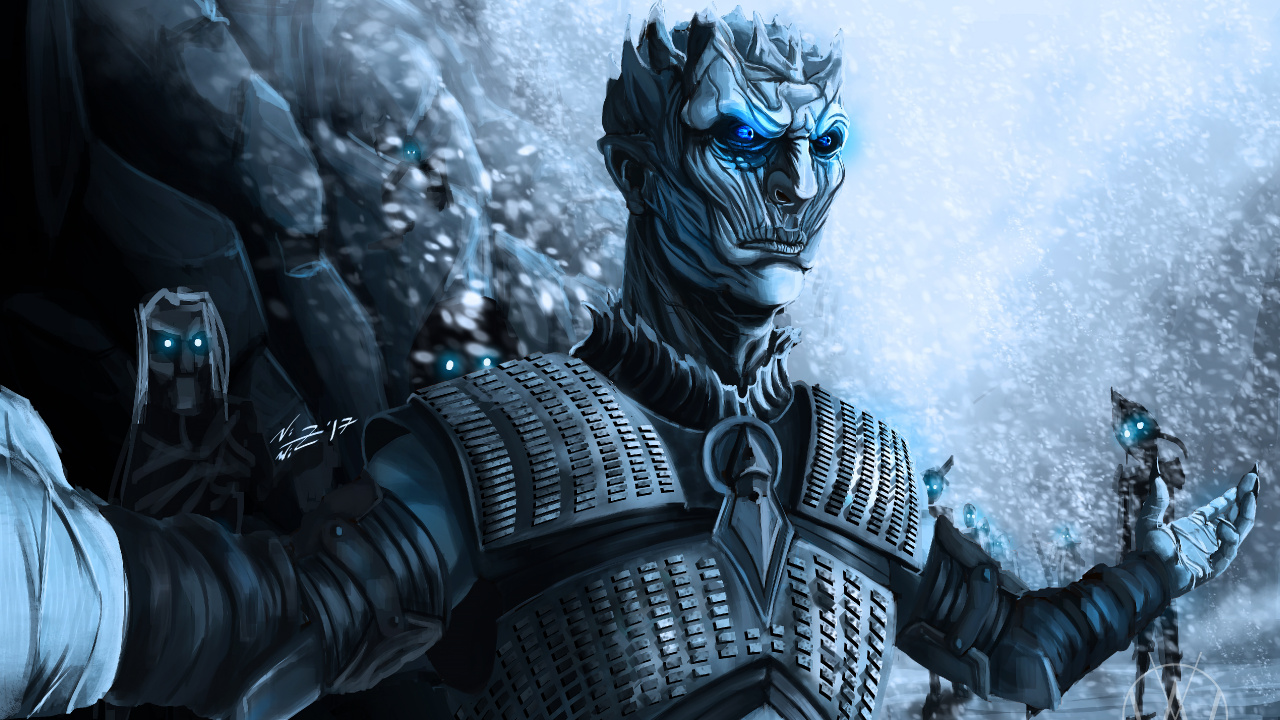 Illustration de Dragon Noir et Blanc. Wallpaper in 1280x720 Resolution