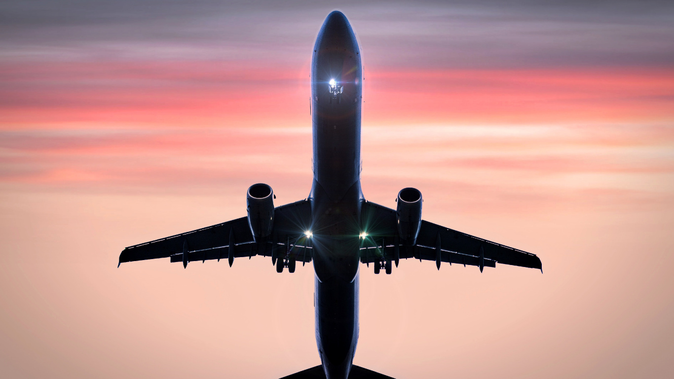 航班, 空中旅行, 航空公司, 航空, 航空航天工程 壁纸 1366x768 允许