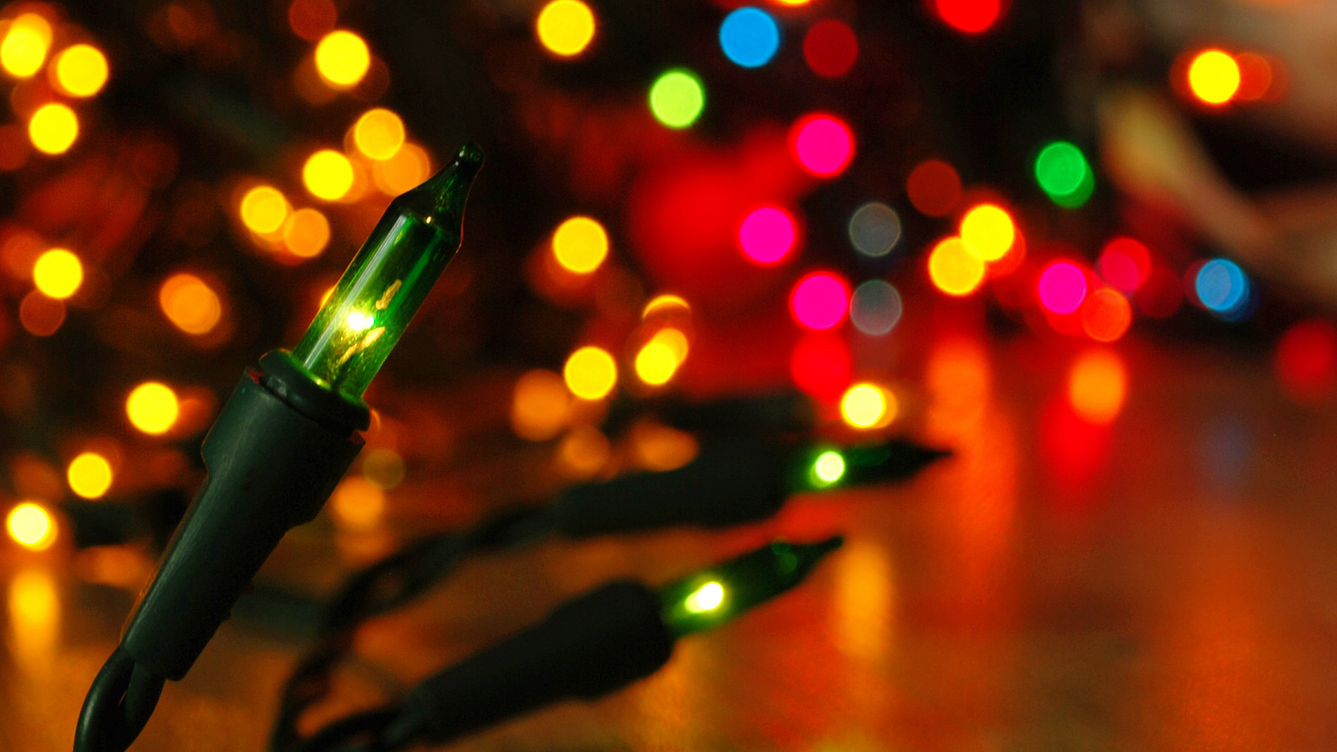 Weihnachtsbeleuchtung, Weihnachten, Licht, Weihnachtsdekoration, Nacht. Wallpaper in 1920x1080 Resolution