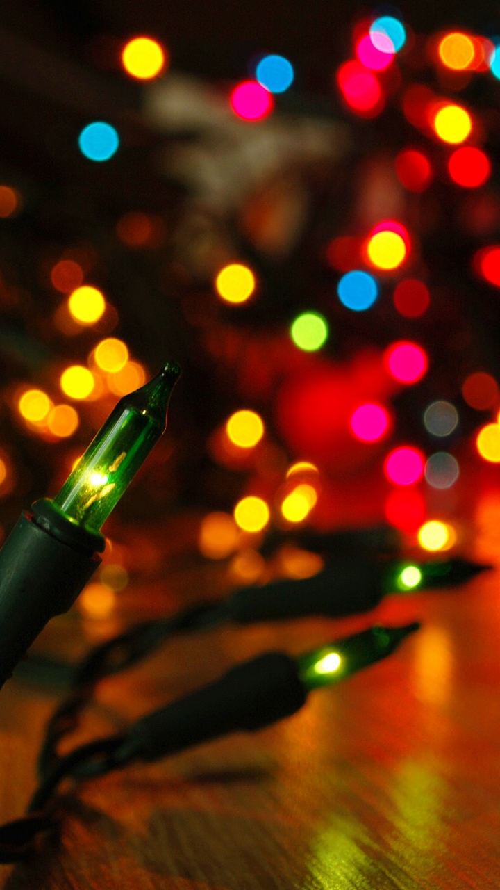 Les Lumières de Noël, Le Jour De Noël, Lumière, Éclairage, Décoration de Noël. Wallpaper in 720x1280 Resolution