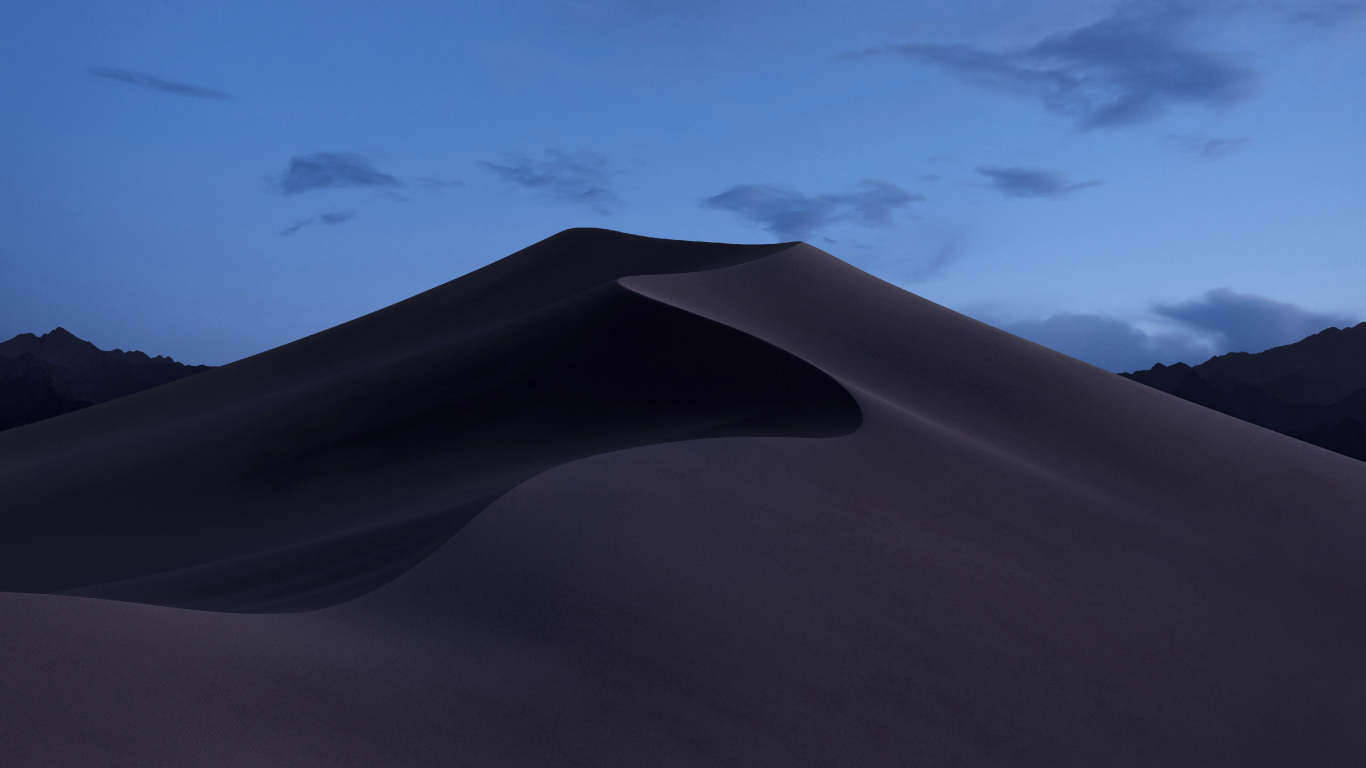 Air, 它, Apple, IMac亲, MacOS Mojave 壁纸 1366x768 允许