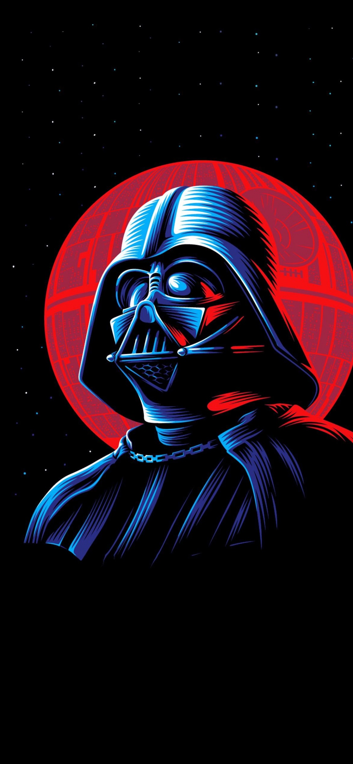 Star Wars, Darth Vader, Du Bist Darth Vader, Luke Skywalker, Schattenseite. Wallpaper in 1125x2436 Resolution