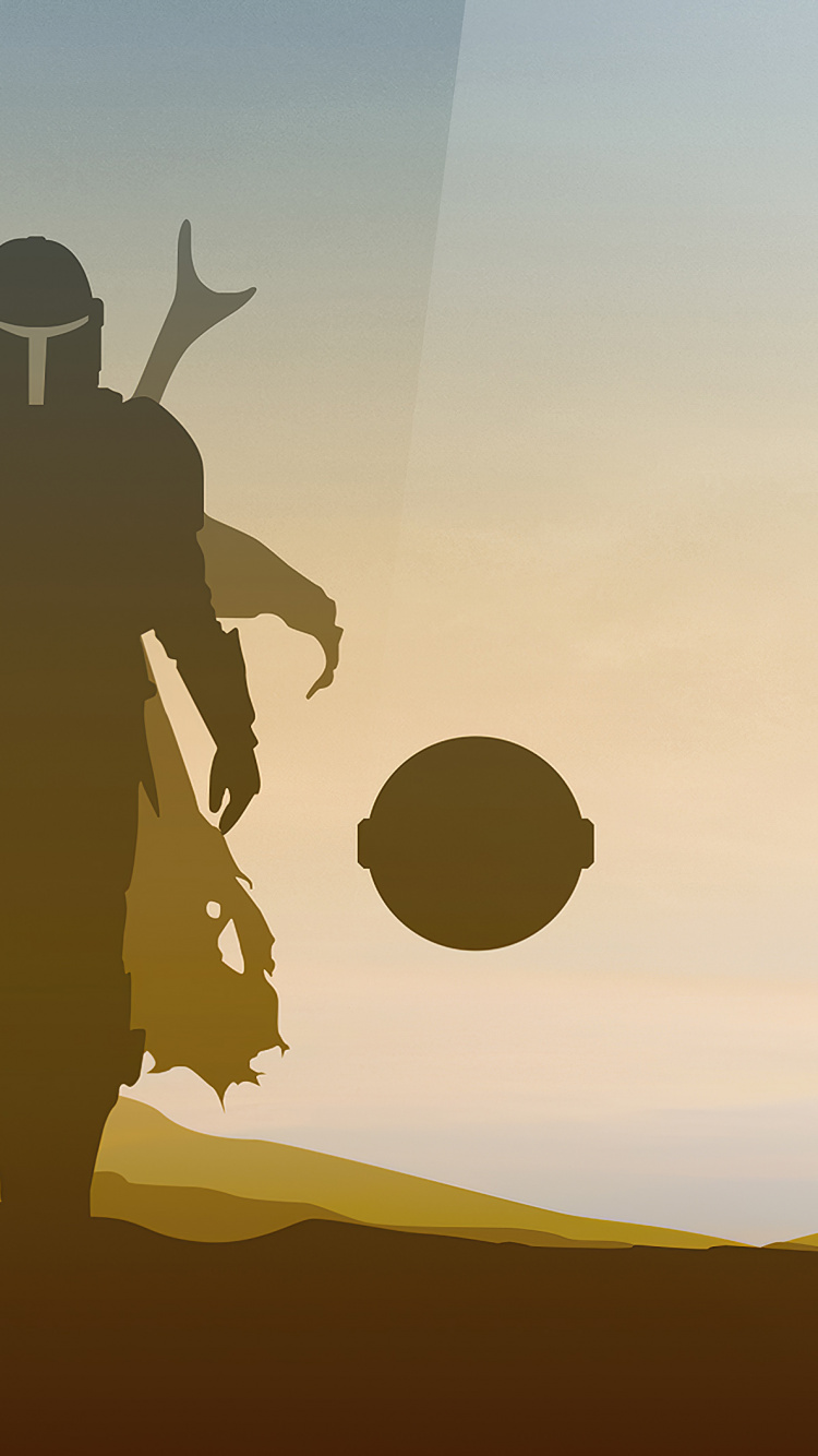 Rey, el Minimalismo, Darth Vader, Star Wars, Arte. Wallpaper in 750x1334 Resolution