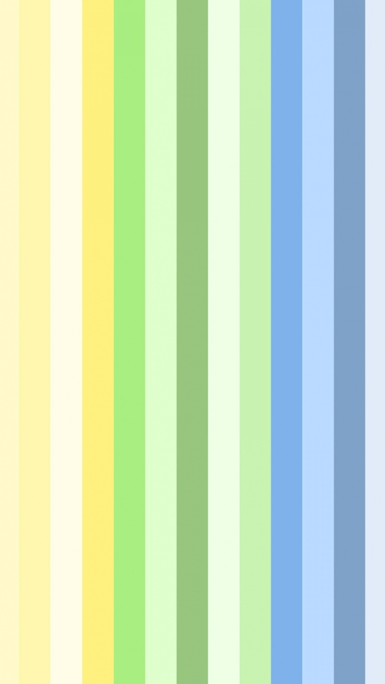 Yellow Pink and Green Striped Illustration. Wallpaper in 750x1334 Resolution