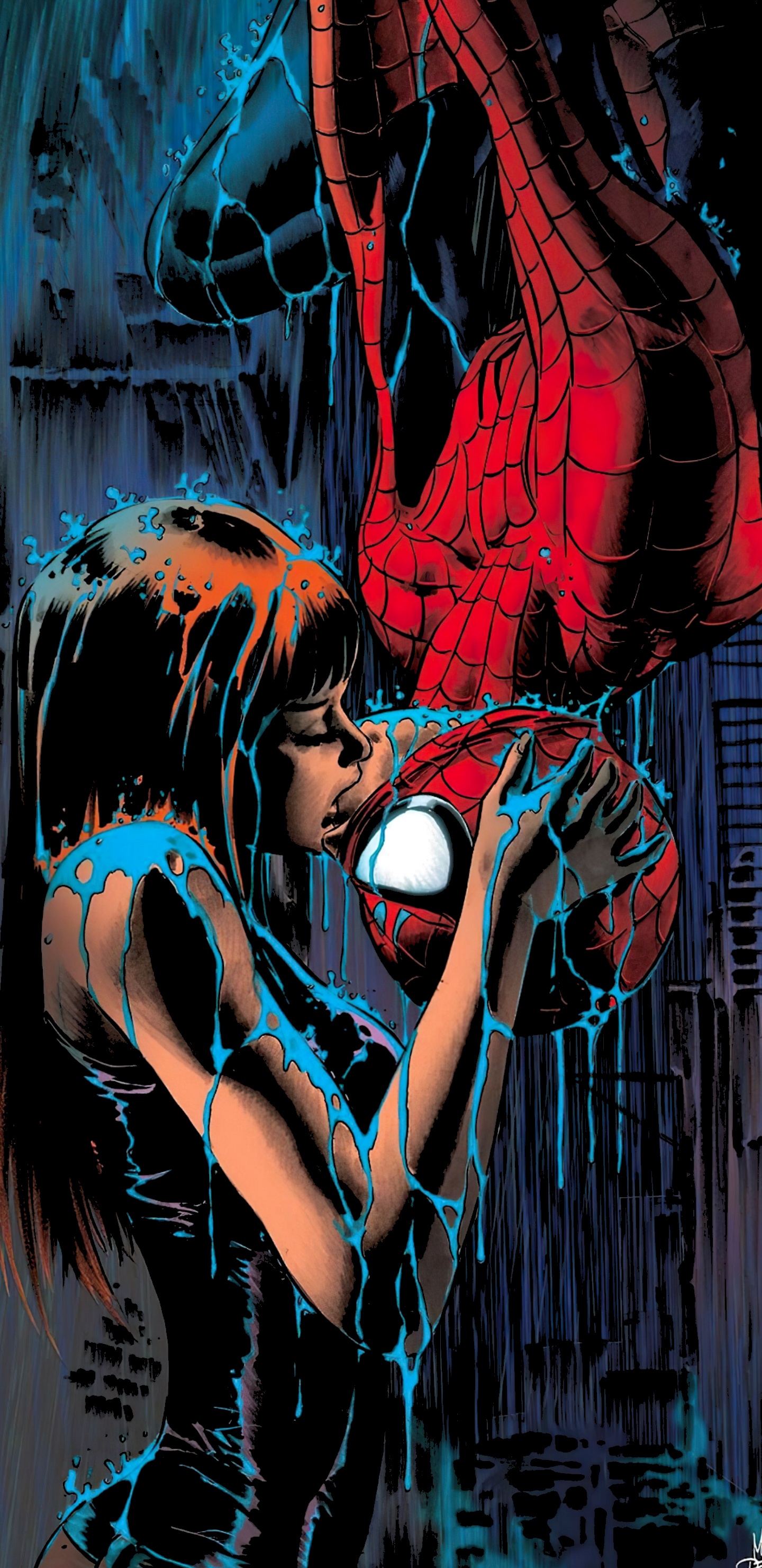 Hombre Araña Mary Jane, Mary Jane Watson, Spider-man, Harry Osborn, Gwen Stacy. Wallpaper in 1440x2960 Resolution