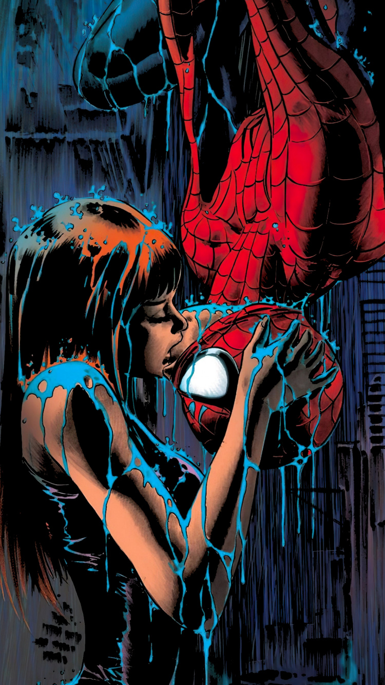 Hombre Araña Mary Jane, Mary Jane Watson, Spider-man, Harry Osborn, Gwen Stacy. Wallpaper in 750x1334 Resolution
