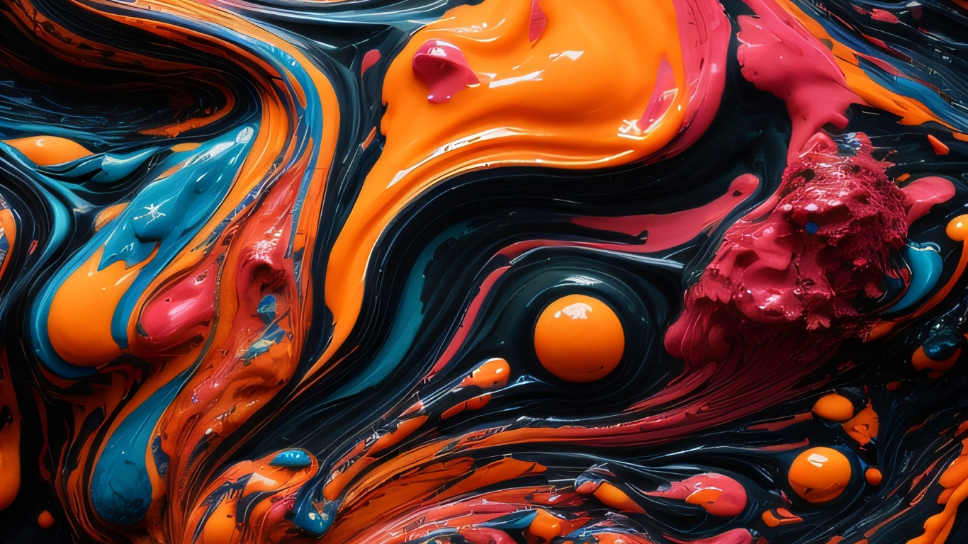 Artes Visuales, Arte, Arte Contemporáneo, el Arte Abstracto, Creatividad. Wallpaper in 1366x768 Resolution