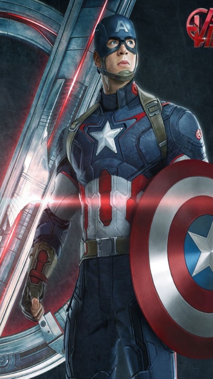 Hombre en Traje Negro y Rojo Con Espada Ilustración. Wallpaper in 720x1280 Resolution