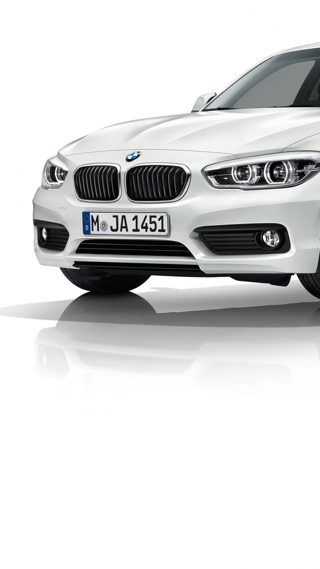 Negro Audi a 4 Coupe. Wallpaper in 1080x1920 Resolution