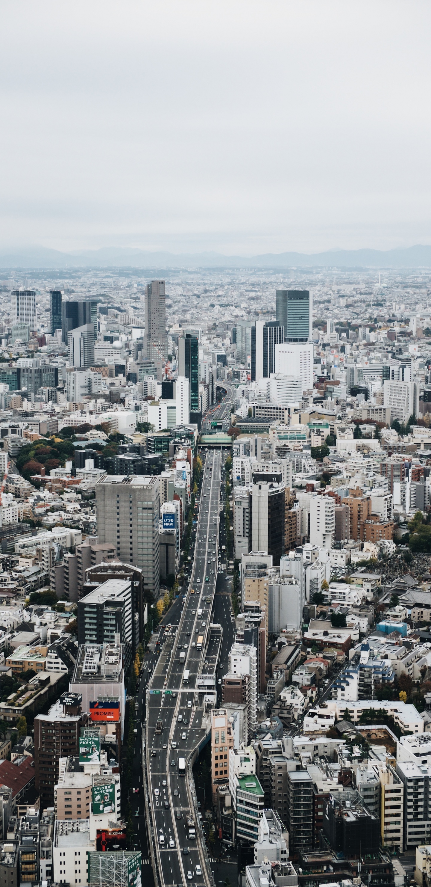 Aerial View of City Buildings During Daytime. Wallpaper in 1440x2960 Resolution