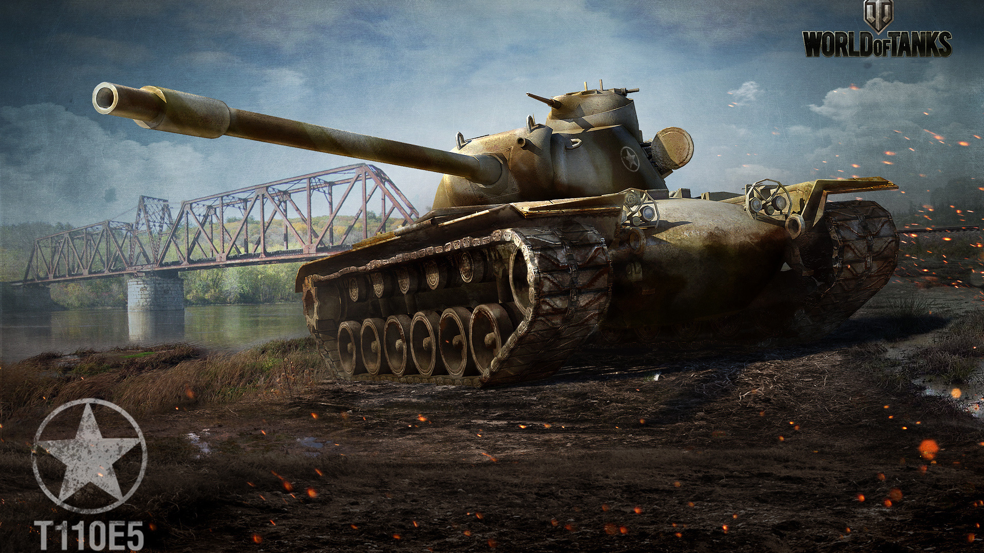 World of Tanks, Tank, Heavy Tank, Churchill Tank, Eigenschub-Artillerie. Wallpaper in 1920x1080 Resolution