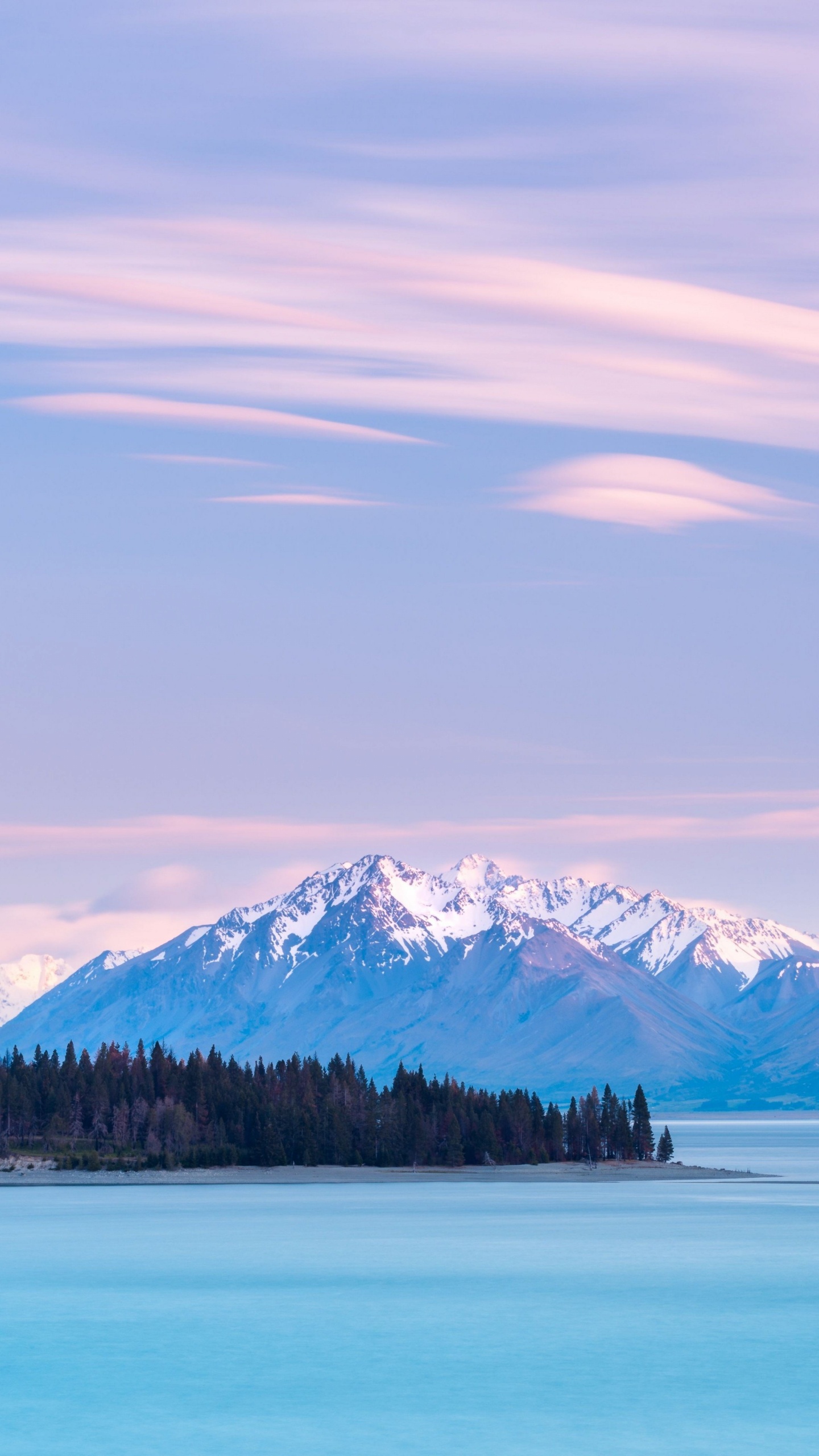 Lac Tekapo, Lac Matheson, Nature, Lac Ohau, Alpes. Wallpaper in 1440x2560 Resolution