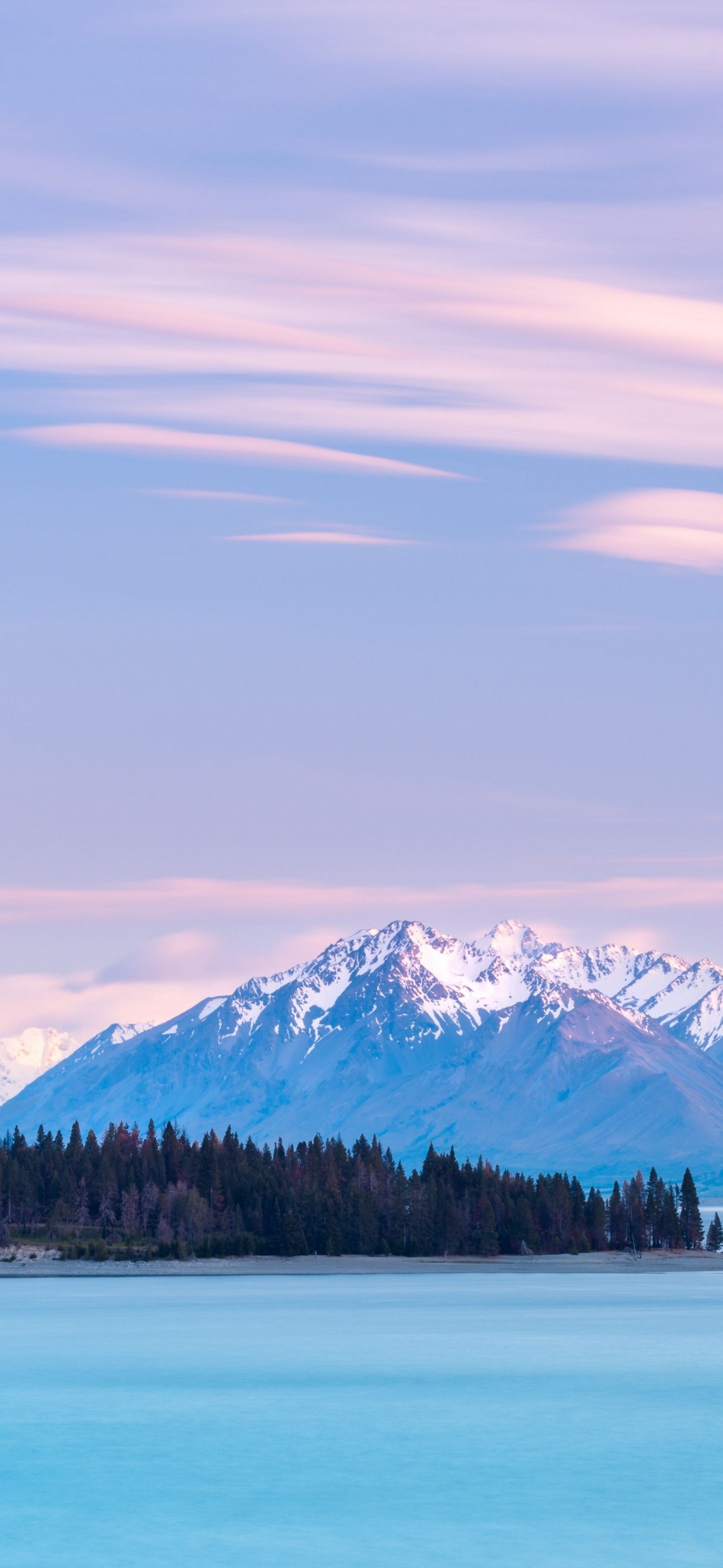 See Tekapo, Lake Matheson, Natur, Ohau-See, Alpen. Wallpaper in 1125x2436 Resolution