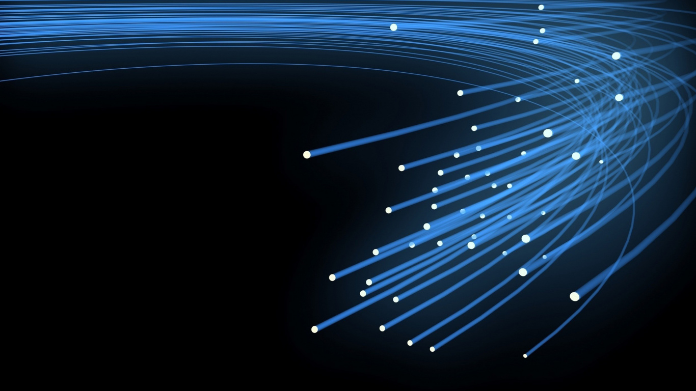 Traînées Lumineuses Violettes et Blanches. Wallpaper in 1366x768 Resolution