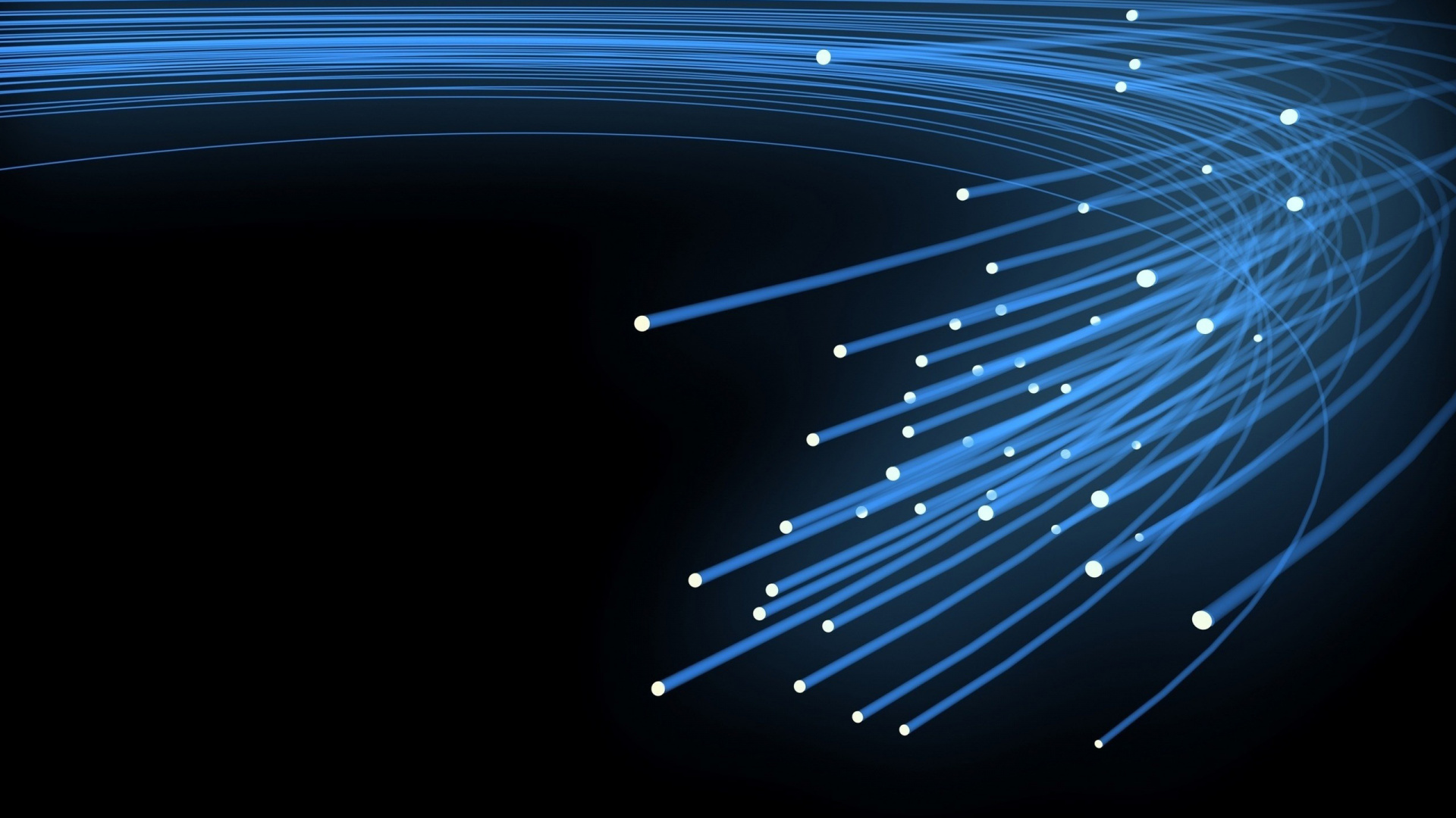 Traînées Lumineuses Violettes et Blanches. Wallpaper in 1920x1080 Resolution