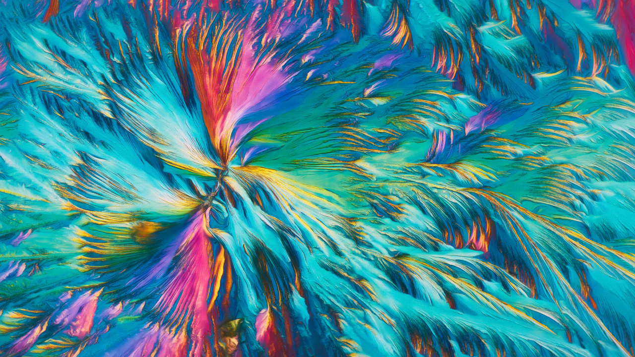Feather, Art, Painting, Art Paint, Electric Blue. Wallpaper in 1280x720 Resolution