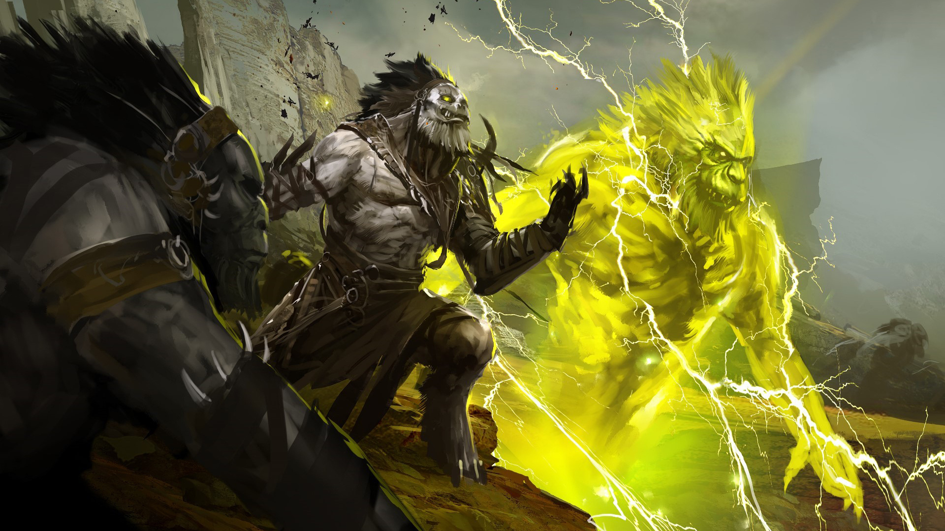 Homme en Costume Noir Tenant un Oiseau Noir et Jaune. Wallpaper in 1920x1080 Resolution