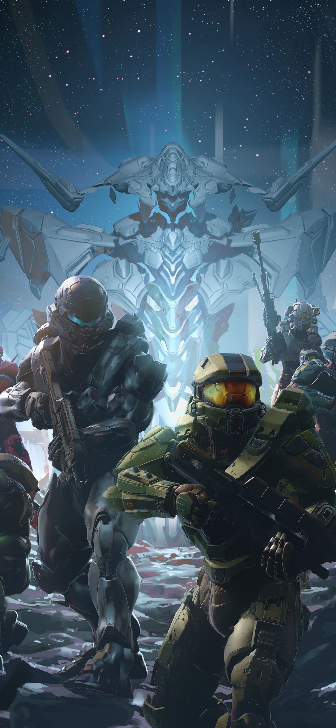 Halo 5, Xbox One, pc Game, Cortana, Video Games. Wallpaper in 1125x2436 Resolution