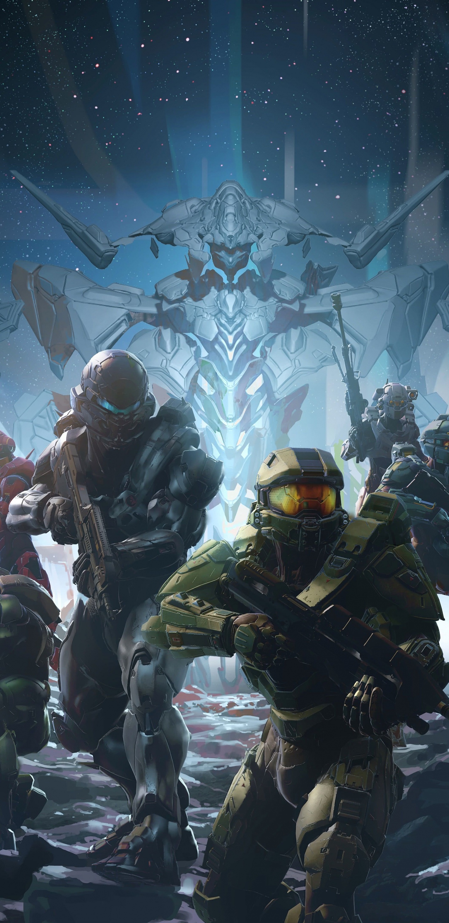 Halo 5, Xbox One, Jeu Pc, Cortana, Les Jeux Vidéo. Wallpaper in 1440x2960 Resolution
