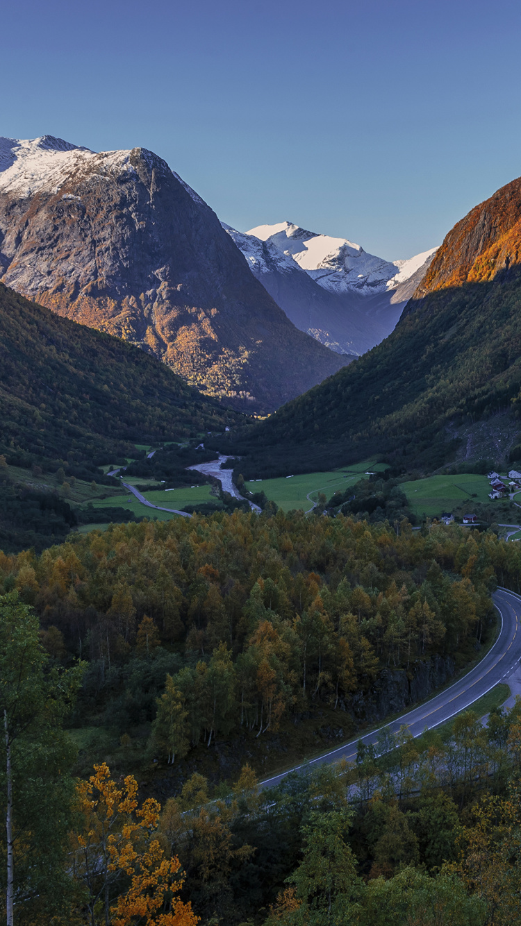 瑞典, 性质, 山脉, 多山的地貌, 高地 壁纸 750x1334 允许