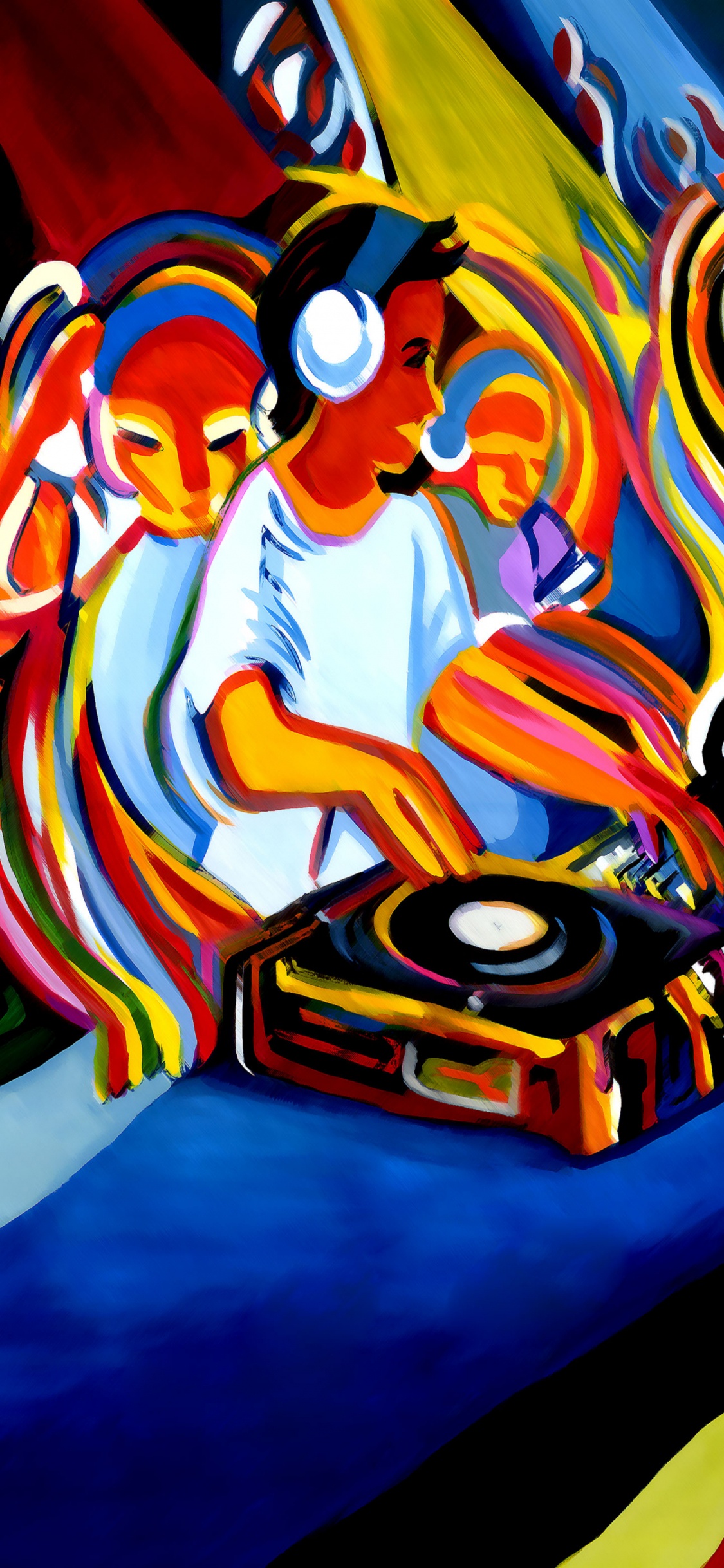Art, Paint, Painting, Graffiti, Hood. Wallpaper in 1125x2436 Resolution