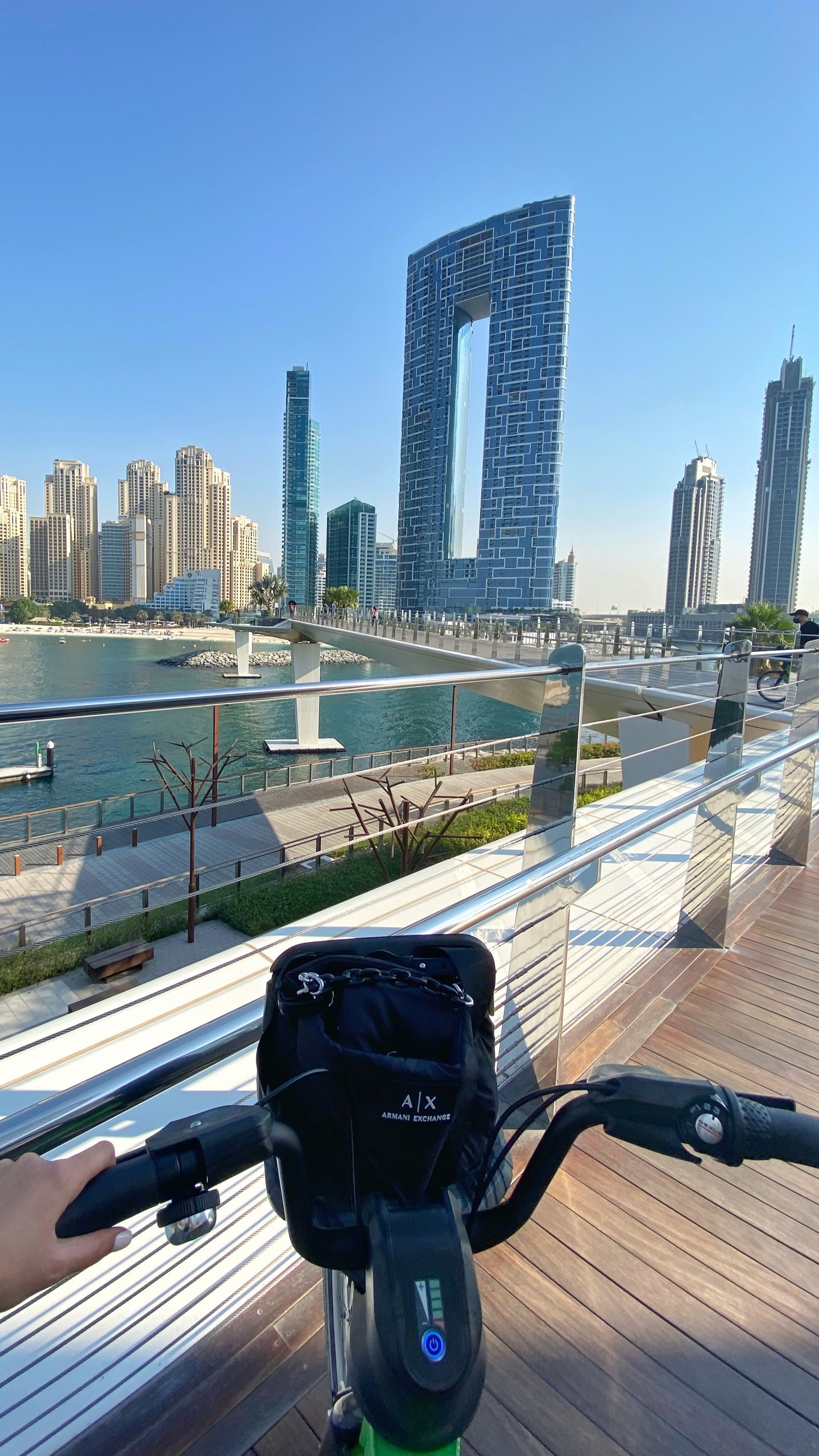 Water, Real Estate, Daytime, Tower Block, Bicycle Accessory. Wallpaper in 1440x2560 Resolution