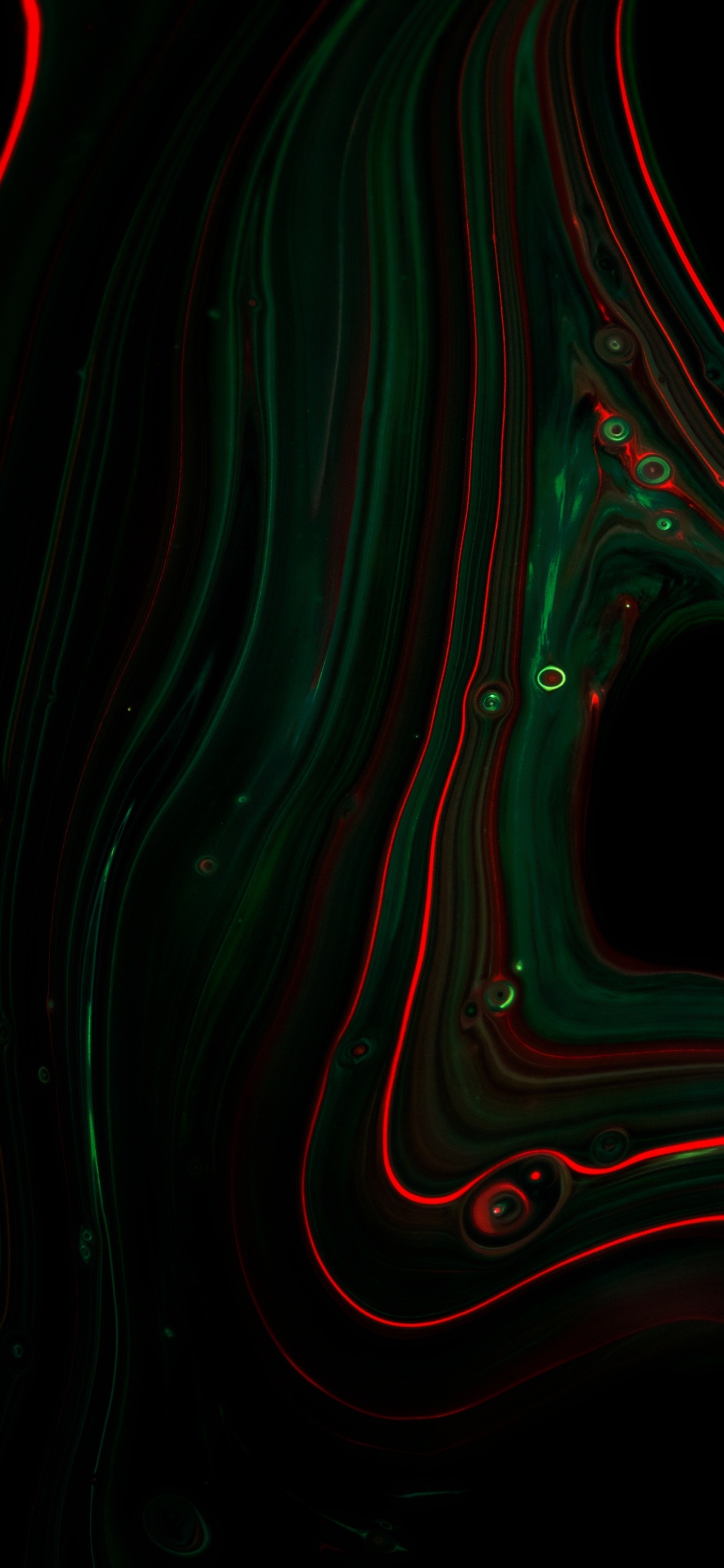 Arte Fractal, Patrón, Espacio, Magenta, Circulo. Wallpaper in 1125x2436 Resolution