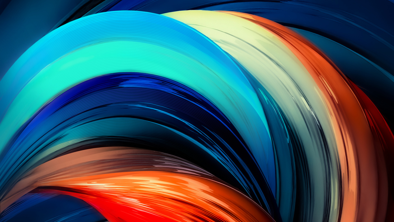 Lenovo, 联想tab P11 Pro, 色彩, 光, Azure 壁纸 1366x768 允许