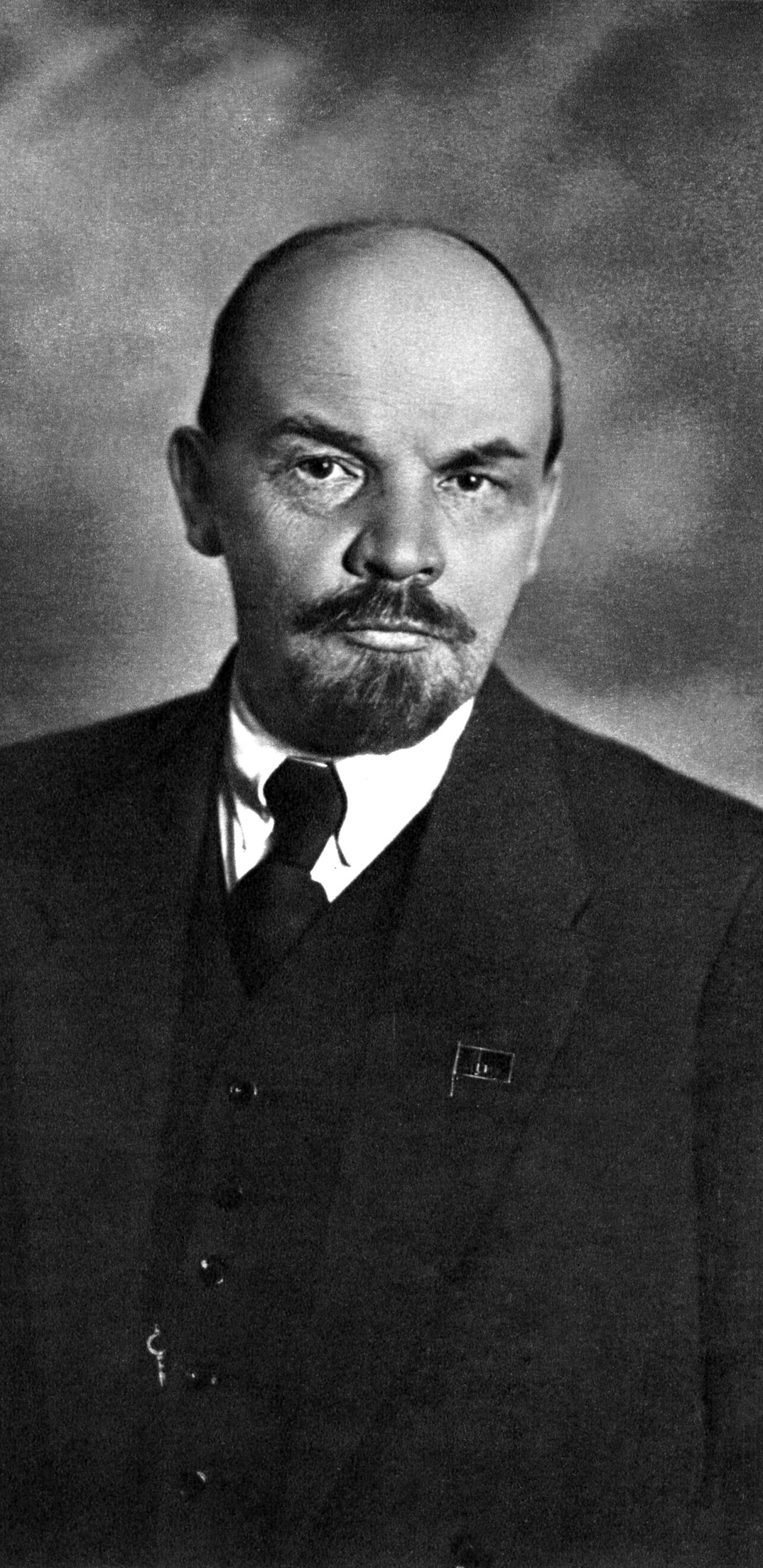 Vladimir Lénine, Usure Formelle, Les Poils du Visage, Russie, Monochrome. Wallpaper in 1440x2960 Resolution