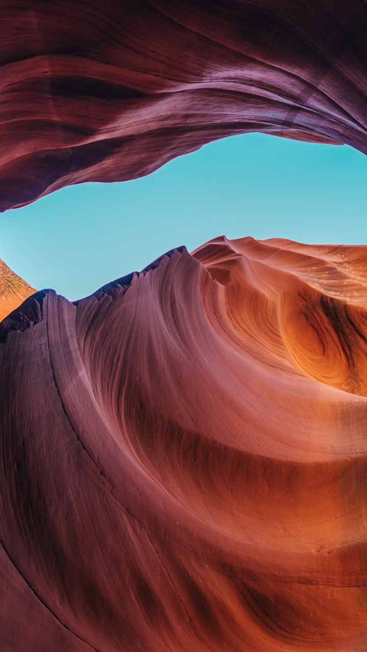 Formation Rocheuse Brune et Blanche. Wallpaper in 720x1280 Resolution