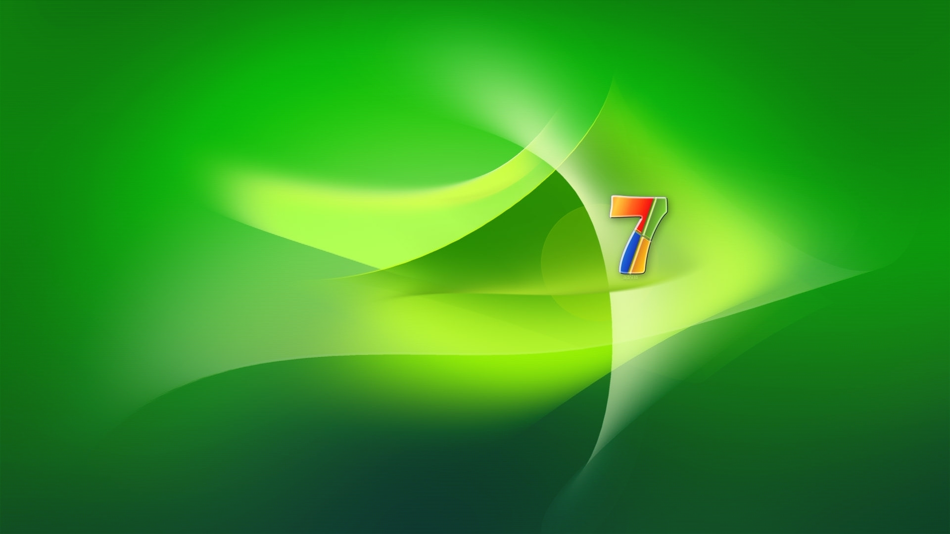 Green and Yellow Letter y Illustration. Wallpaper in 1920x1080 Resolution