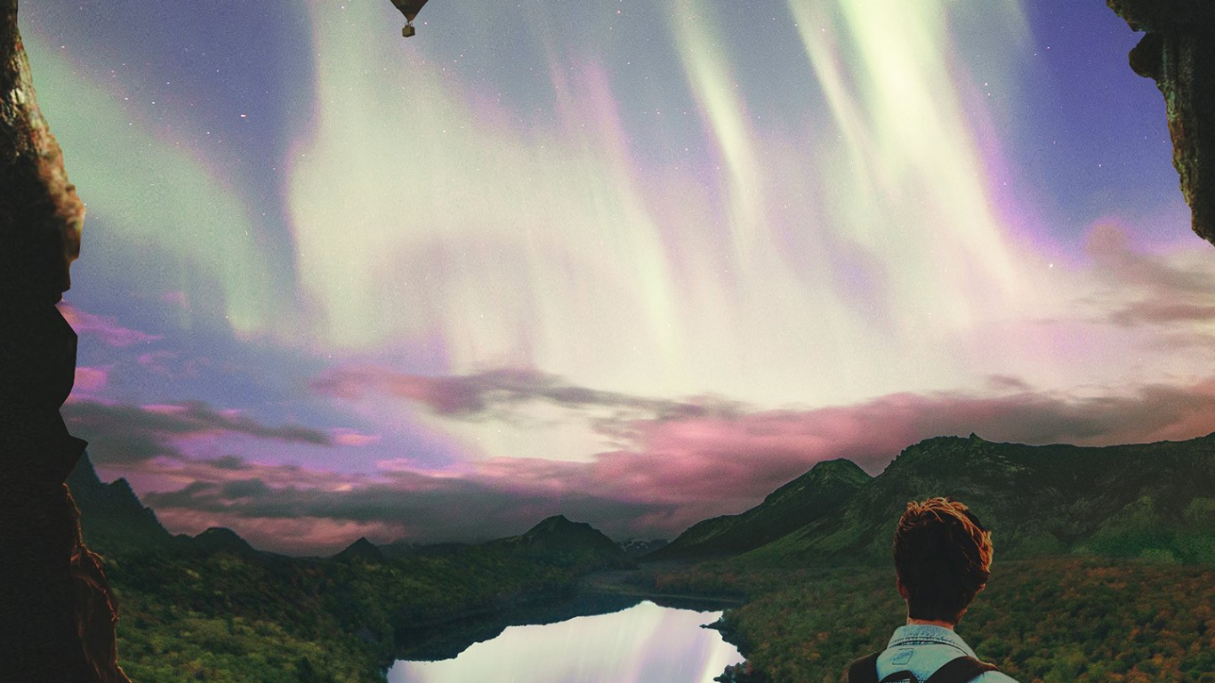 Natur, Heißluftballon, Atmosphäre, Aerostat, Hot Air Ballooning. Wallpaper in 1366x768 Resolution