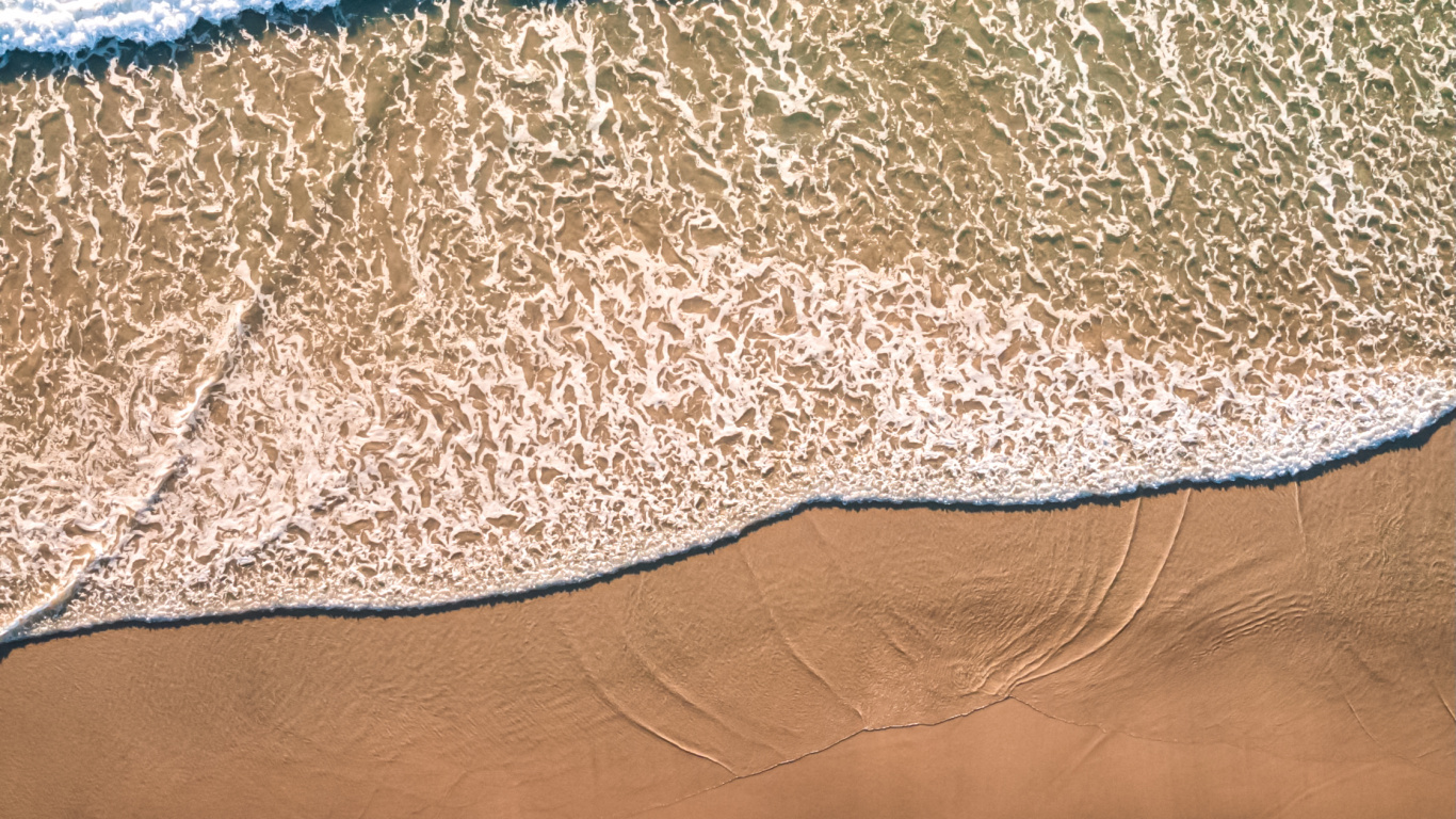Playa, Arena, Playa de la Bahía de Bajío, Agua, Azure. Wallpaper in 1366x768 Resolution