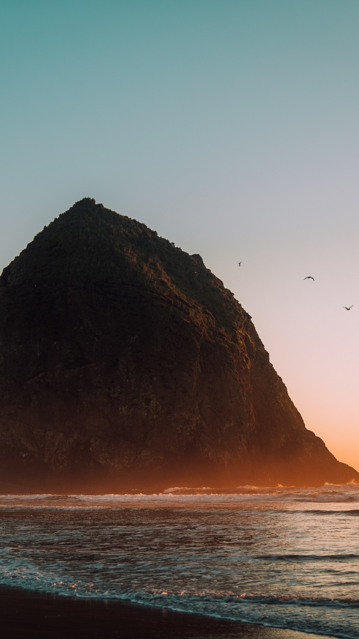 Stack, Ocean, Morning, Water, Coast. Wallpaper in 720x1280 Resolution