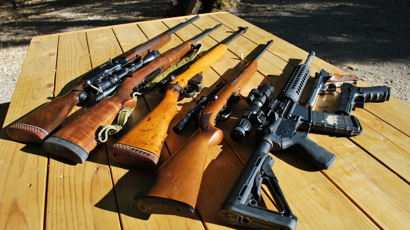 Feuerwaffe, Luftgewehr, Munition, Waffe, Trigger. Wallpaper in 1366x768 Resolution