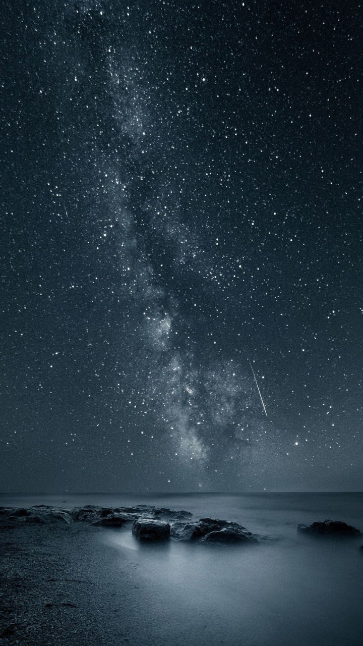 Sternenhimmel Über Der Sternennacht. Wallpaper in 720x1280 Resolution