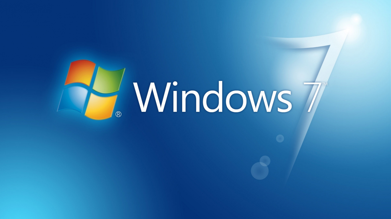 Logo de Windows Azul y Amarillo. Wallpaper in 1366x768 Resolution