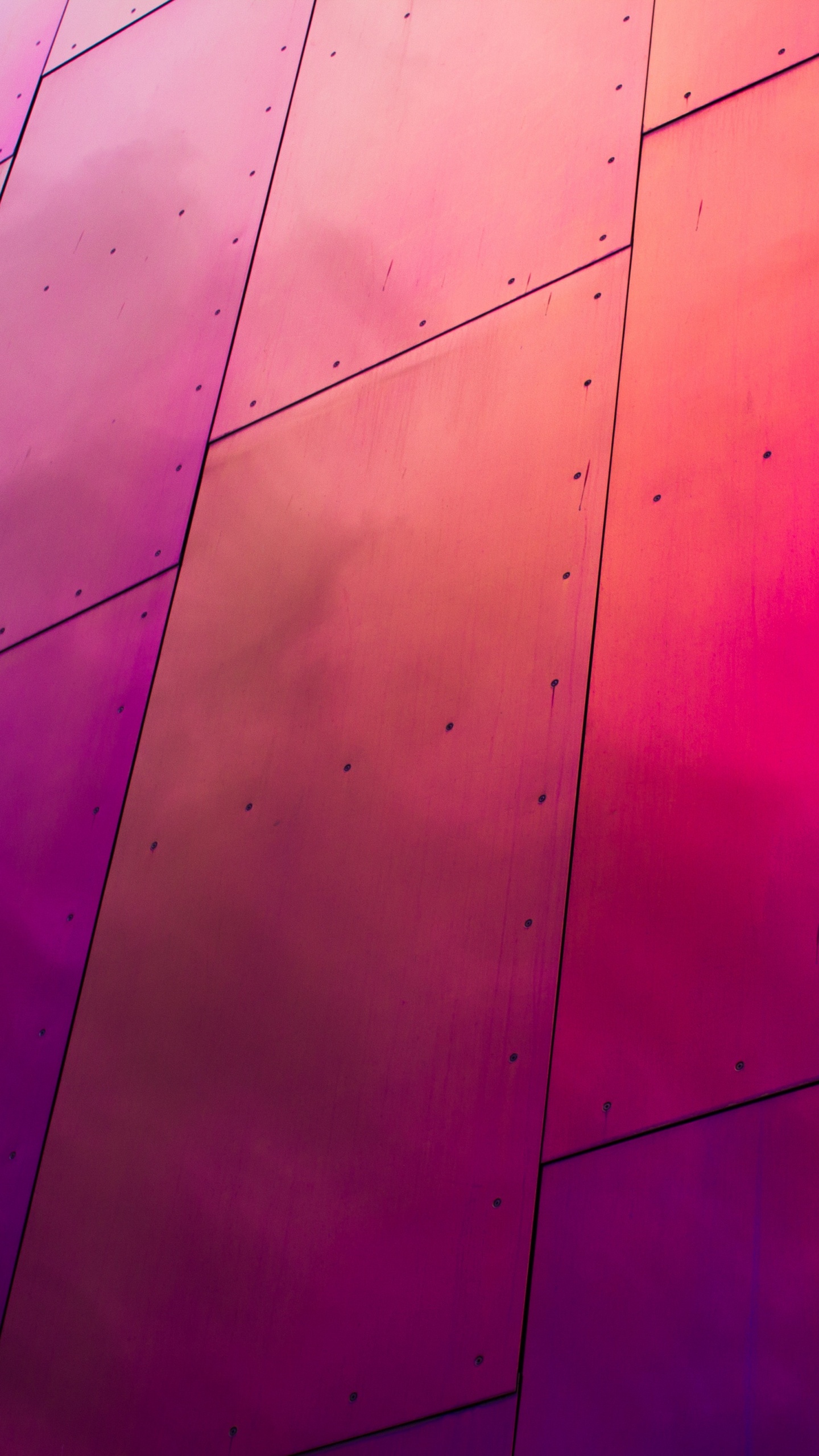 Peinture Abstraite Bleue et Orange. Wallpaper in 1440x2560 Resolution